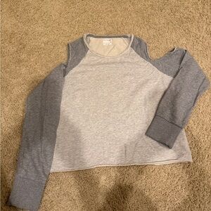 NWOT Rag & Bone open shoulder sweatshirt, medium